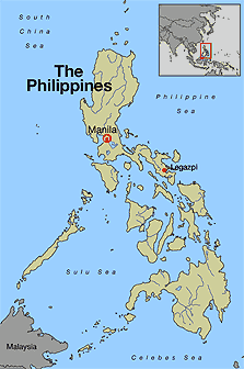 Map of The Philippines
